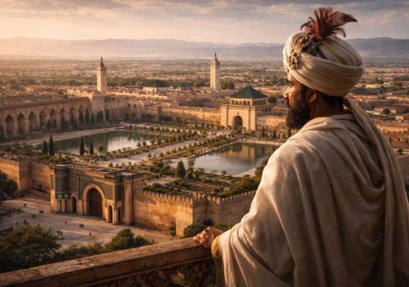 Ville impériale de Meknès construite sous le règne de Moulay Ismaïl